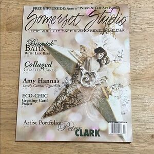 Somerset Studio The Art of Paper and Mixed Media Magazine July/August 2015